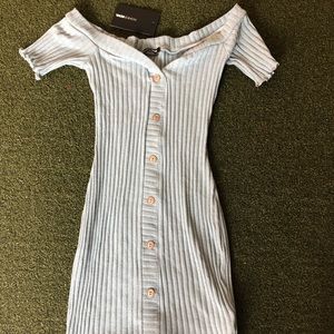 Fashion Nova light blue dress